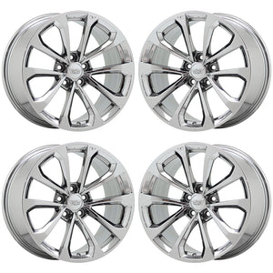 18" Cadillac ATS-V Coupe Bright Chrome wheels Factory OEM GM 4766 4768 EXCHANGE