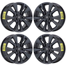 Load image into Gallery viewer, 18&quot; Nissan Murano Black Chrome wheels rims Factory OEM 2015-2020 set 4 62706
