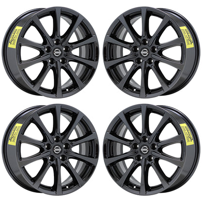 18" Nissan Murano Black Chrome wheels rims Factory OEM 2017 2018 2019 2020 set 4