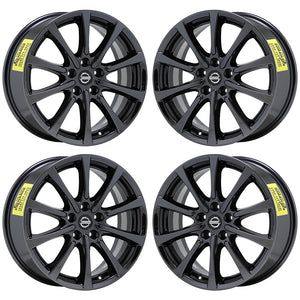 18" Nissan Murano Black Chrome wheels rims Factory OEM 2017 2018 2019 2020 set 4