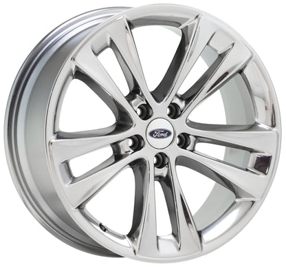 20" Ford Explorer Bright Chrome wheels rims Factory OEM set 10184 EXCHANGE