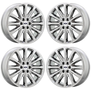 EXCHANGE 22" Ford F150 Limited PVD Chrome wheels rims Factory OEM set 10174