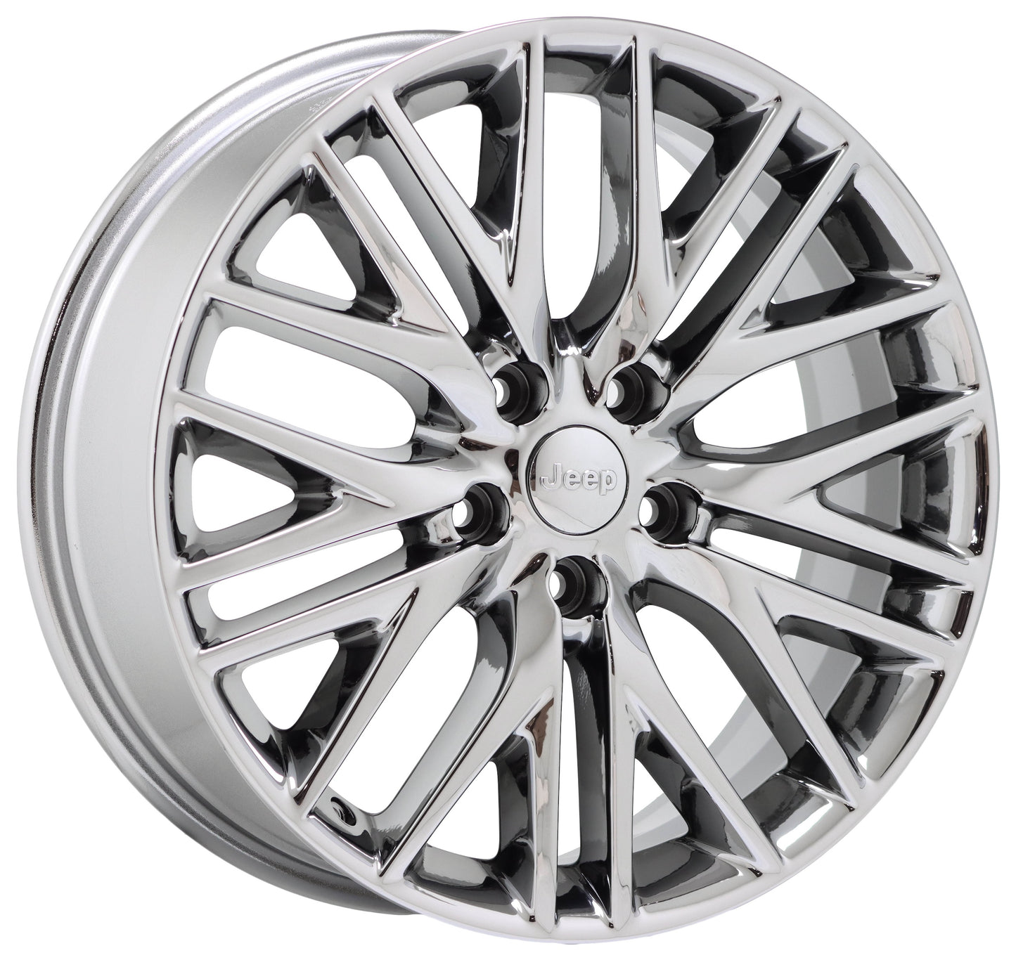 20" Jeep Grand Cherokee Summit Bright Chrome rims Factory OEM set 9170 EXCHANGE