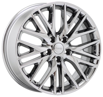 20" Jeep Grand Cherokee Summit Bright Chrome rims Factory OEM set 9170 EXCHANGE