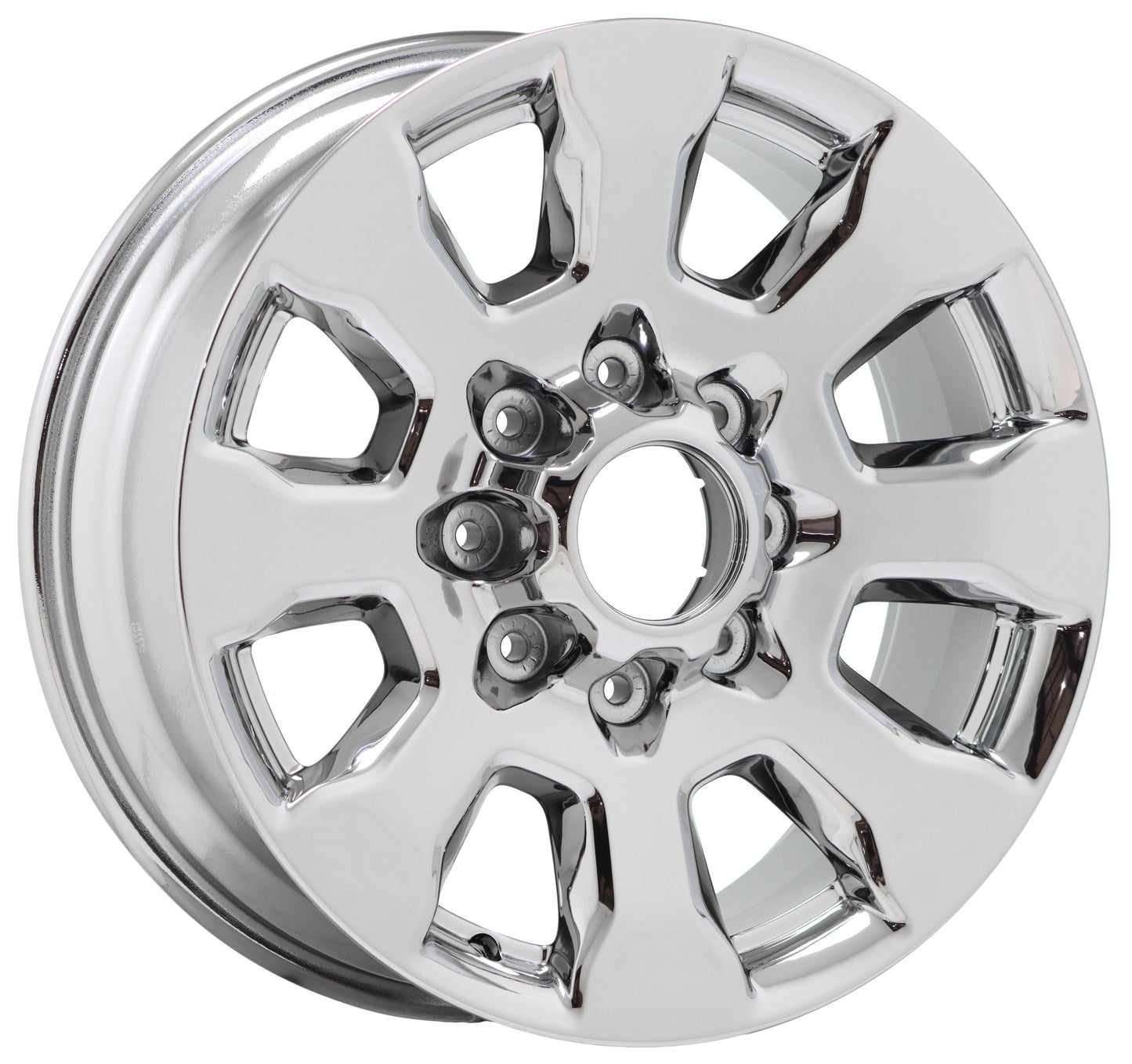 20" Ford F250 F350 SRW Bright Chrome wheels rims Factory OEM set 10100 EXCHANGE