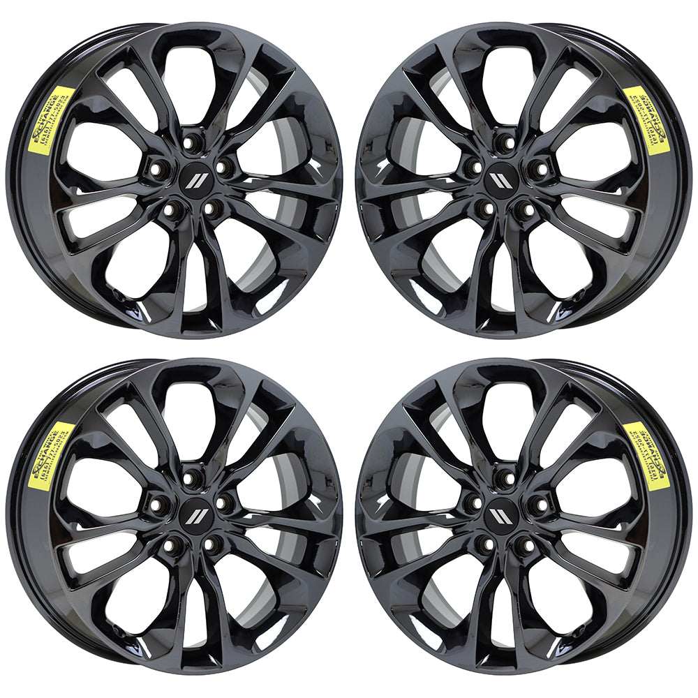 20" Dodge Durango RT Black Chrome wheels rims Factory OEM set 4 2659 EXCHANGE