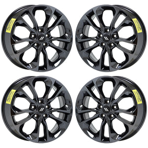 EXCHANGE 20" Dodge Durango RT Black Chrome wheels rims Factory OEM set 4 2659