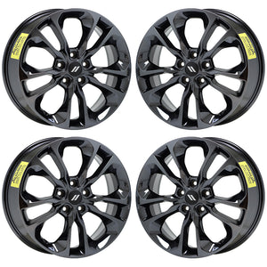 20" Dodge Durango RT Black Chrome wheels rims Factory OEM 2019 2020 set 4 2659