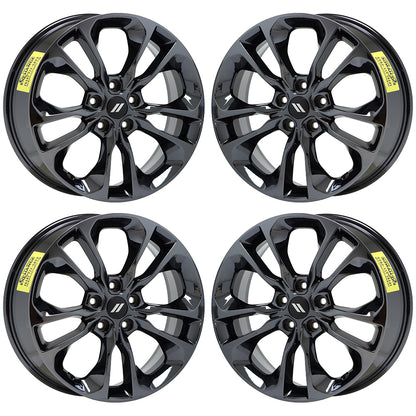 20" Dodge Durango RT Black Chrome wheels rims Factory OEM 2019 2020 set 4 2659