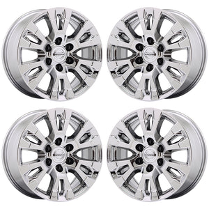 18" Nissan Armada Titan Bright Chrome wheels rims Factory OEM set 4 62726