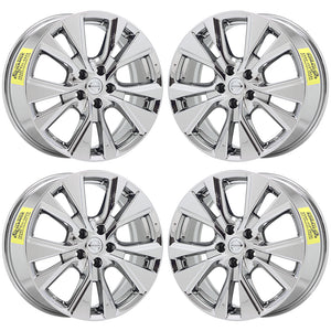 18" Nissan Murano PVD Chrome wheels rims Factory OEM 2015-2021 set 4 62706