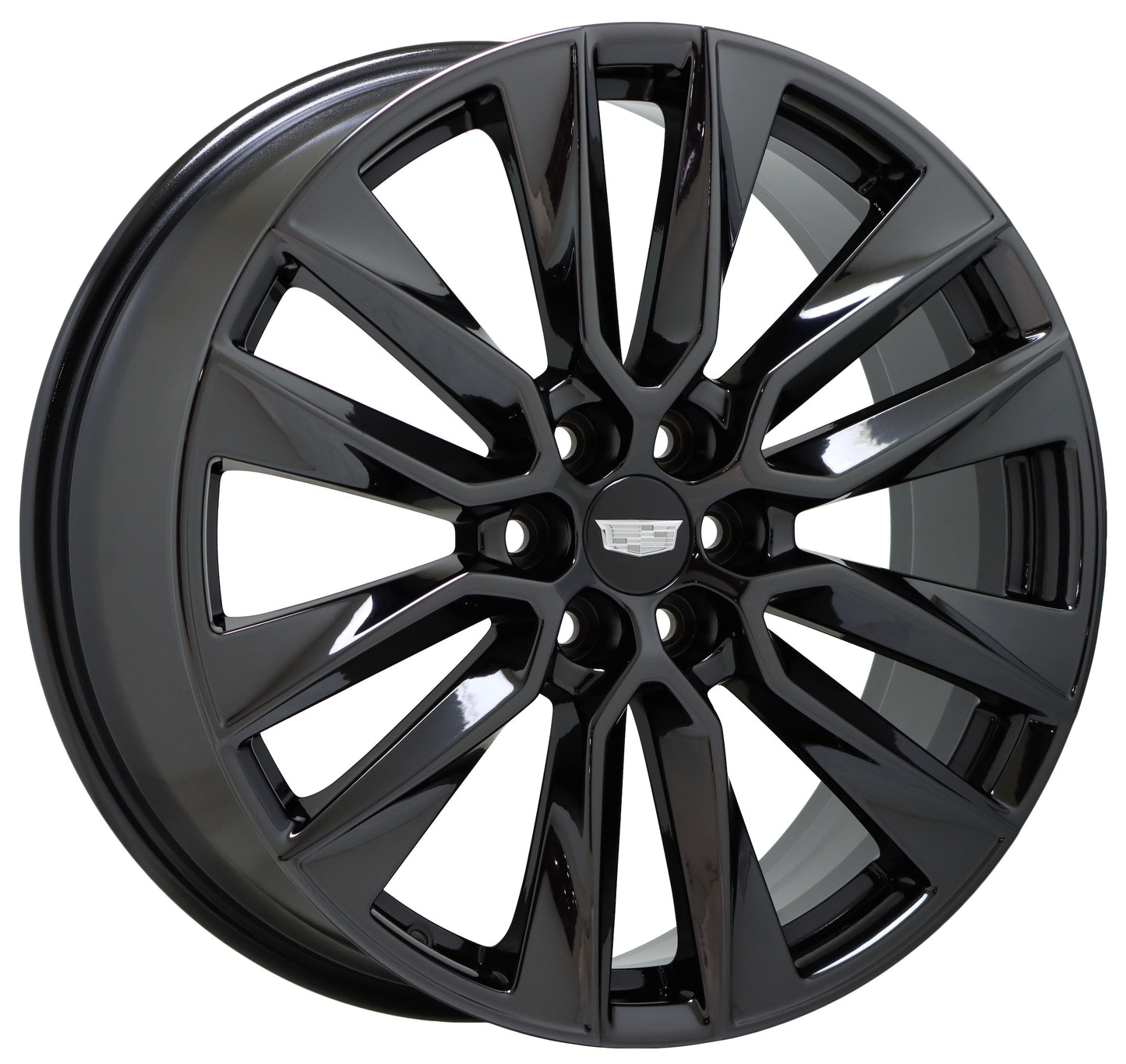 21" Cadillac XT6 Black Chrome wheels rims Factory OEM GM set 4851