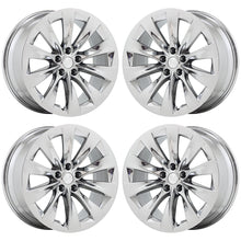 Load image into Gallery viewer, 20&quot; Tesla Model X Bright Chrome wheels rims Factory OEM set 97800 97801 EXCHANGE
