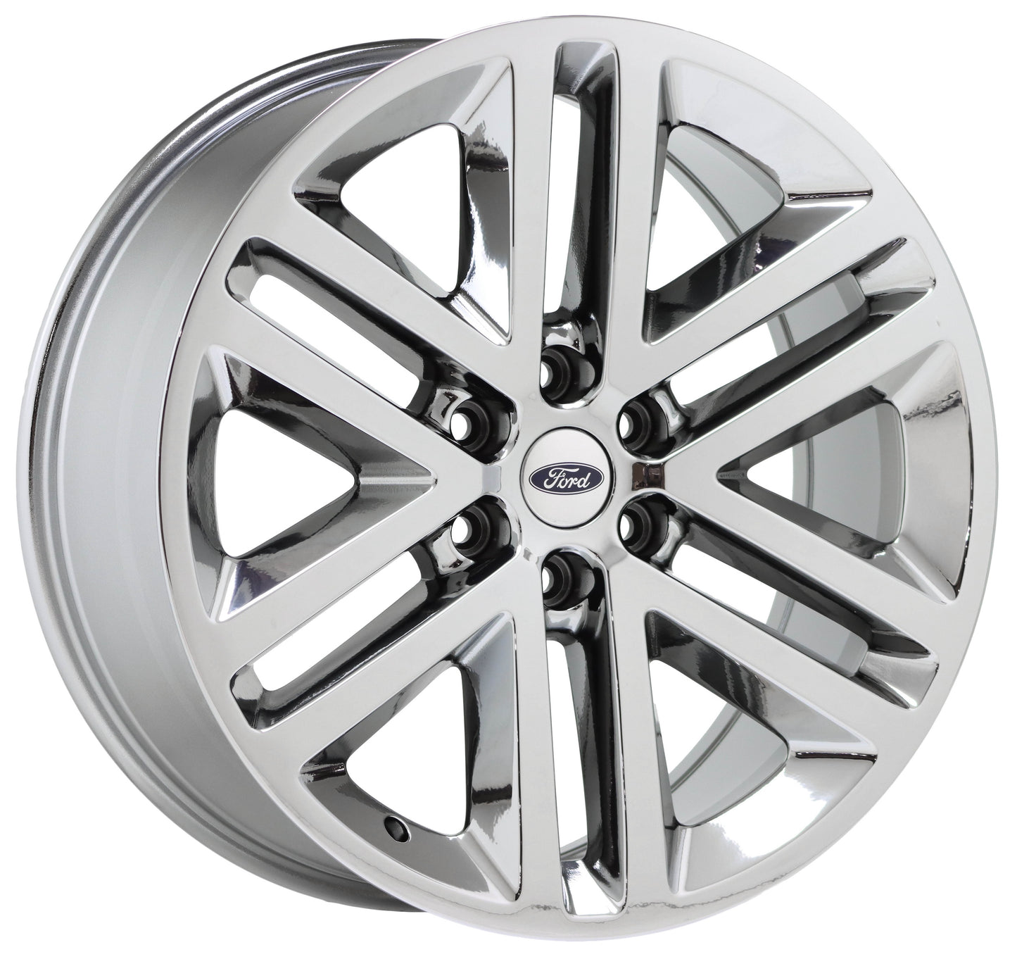 22" Ford F150 Expedition Bright Chrome wheels rims Factory OEM set 3993