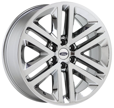 22" Ford F150 Expedition Bright Chrome wheels rims Factory OEM set 3993