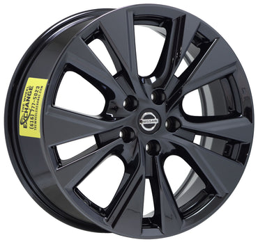 18" Nissan Murano Black Chrome wheels rims Factory OEM 2015-2020 set 4 62706