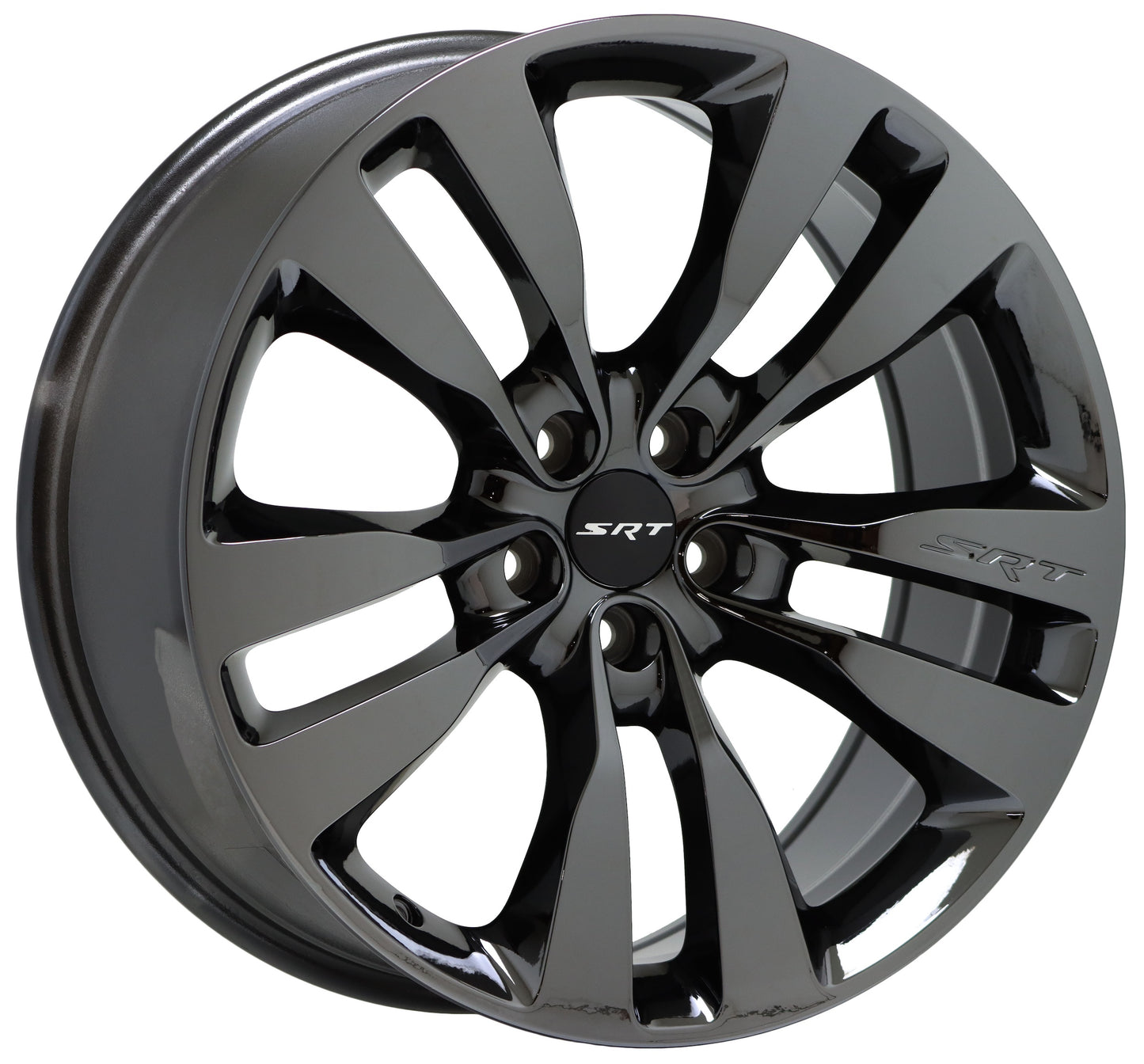 20" Charger Challenger SRT Black Chrome wheels rims Factory OEM 2436 EXCHANGE