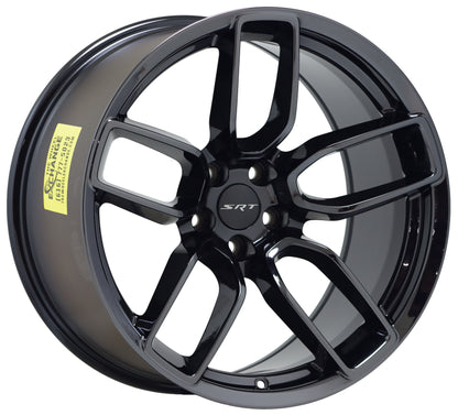20" Dodge Charger Challenger Black Chrome wheels Factory OEM 2641 EXCHANGE