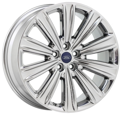 20" Ford Explorer Bright Chrome wheels rims Factory OEM set 10269