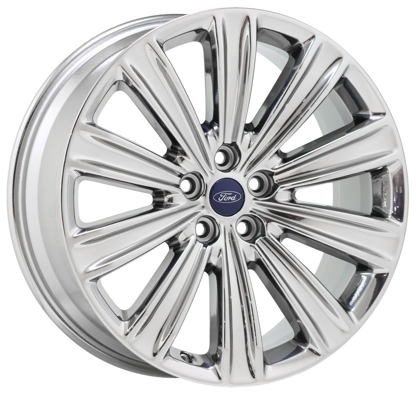 20" Ford Explorer Bright Chrome wheels rims Factory OEM set 10269 EXCHANGE