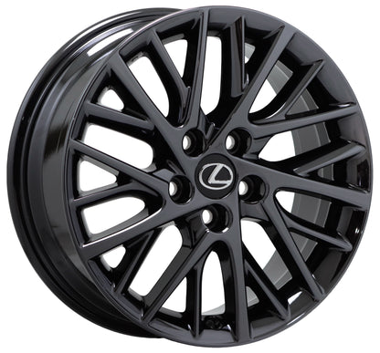 17" Lexus ES350 Black Chrome wheels rims Factory OEM set 74332 EXCHANGE