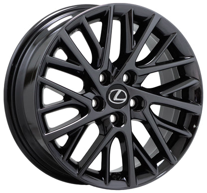 17" Lexus ES350 Black Chrome wheels rims Factory OEM set 74332 EXCHANGE