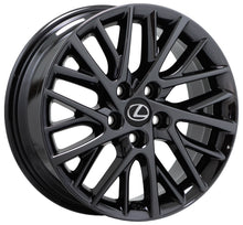 Load image into Gallery viewer, 17&quot; Lexus ES350 Black Chrome wheels rims Factory OEM set 4 74332
