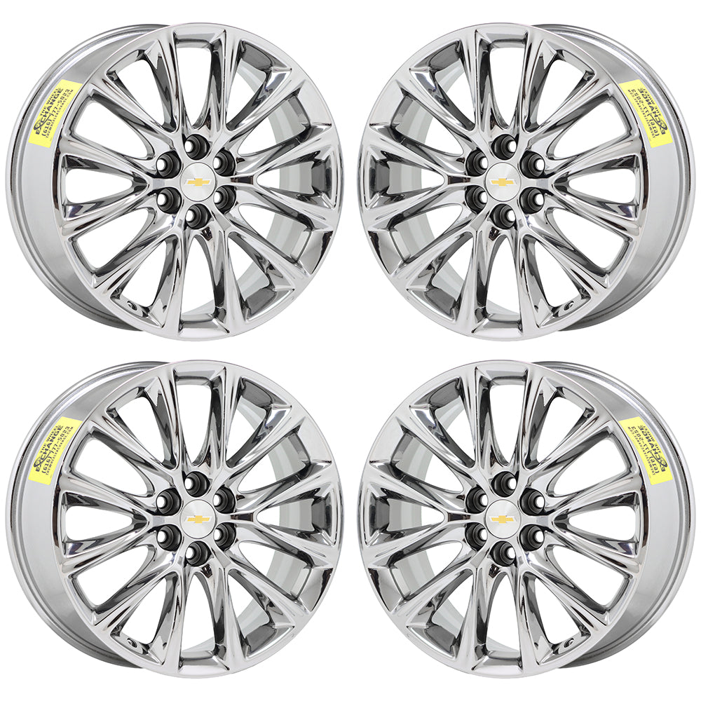 20" Chevrolet Traverse Blazer Bright Chrome wheels rims Factory set 5852