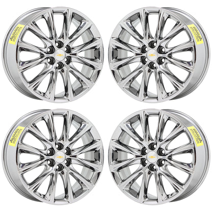 20" Chevrolet Traverse Blazer Bright Chrome wheels rims Factory set 5852