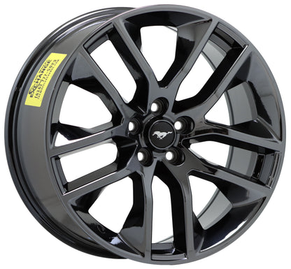 20" Ford Mustang Black Chrome wheels rims Factory OEM set 10039 EXCHANGE