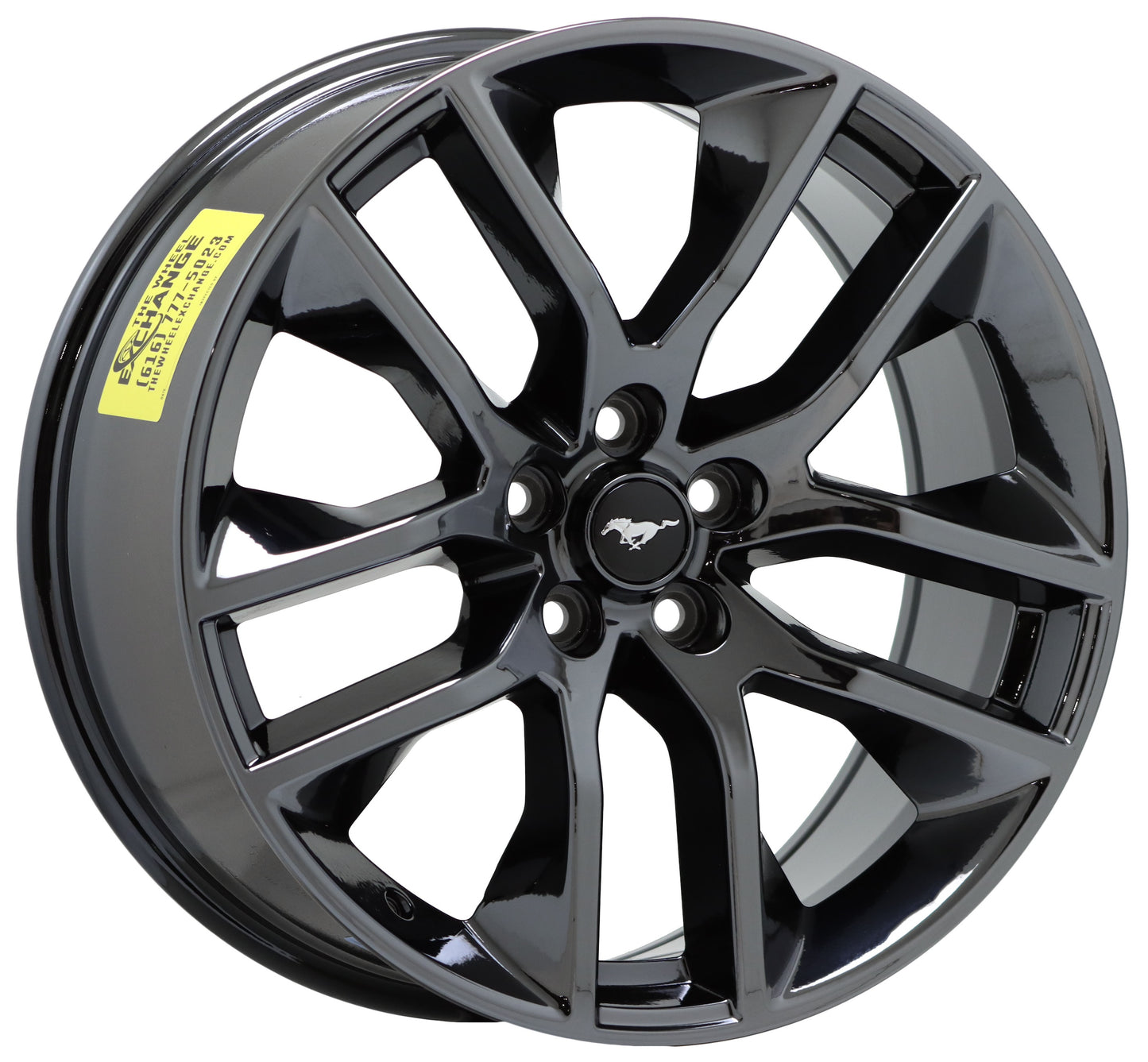 20" Ford Mustang Black Chrome wheels rims Factory OEM set 10039 EXCHANGE
