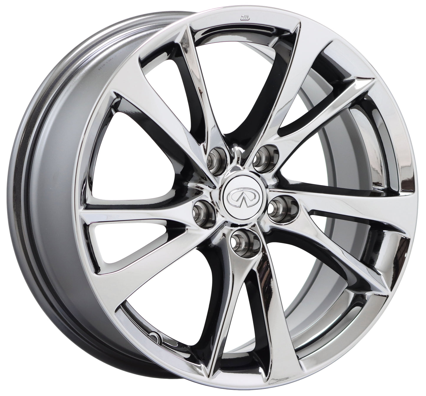 17" Infiniti Q50 Altima Bright Chrome wheels rims Factory OEM set 73764 EXCHANGE