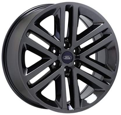 22" Ford F150 Expedition Black Chrome wheels rims Factory OEM set 3993