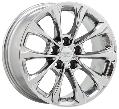 18" Cadillac CT5 Bright Chrome wheels rims Factory OEM set 4837 EXCHANGE