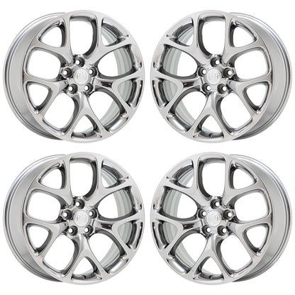 20" Buick Regal GS Bright Chrome wheels rims Factory OEM set 4109