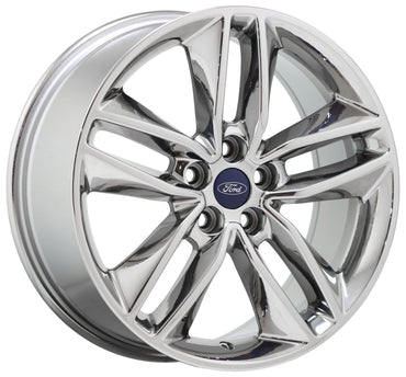 18" Ford Edge Bright Chrome wheels rims Factory OEM set 10043