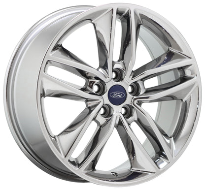 18" Ford Edge Bright Chrome wheels rims Factory OEM set 10043