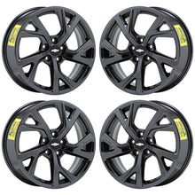 Load image into Gallery viewer, 18&quot; Chevrolet Equinox Black Chrome wheels rims OEM 2018-2021 set 5830 EXCHANGE
