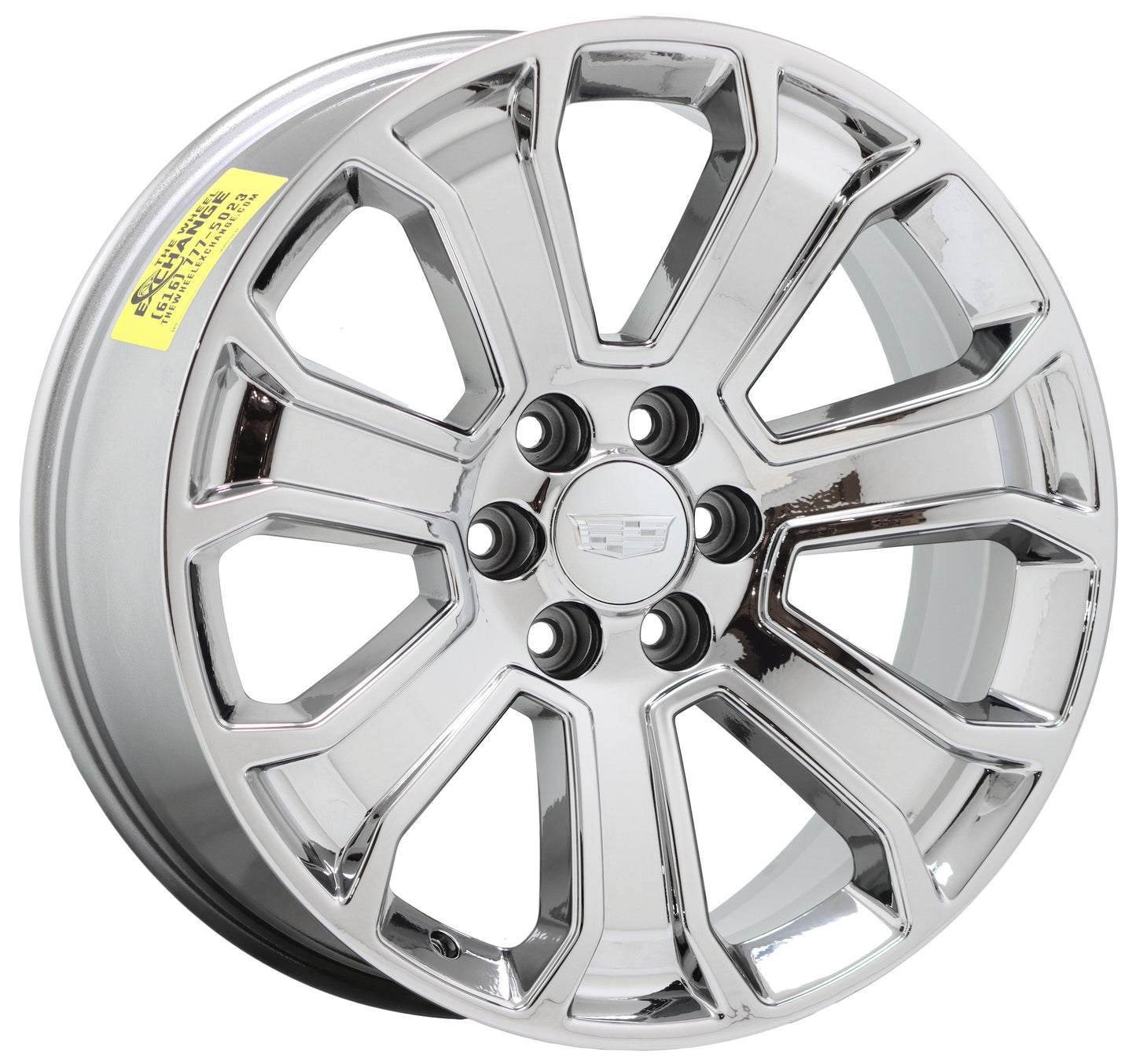22" Cadillac Escalade Bright Chrome wheels rims Factory OEM set 4 CK163 5665