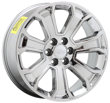 22" Cadillac Escalade Bright Chrome wheels rims Factory OEM set 4 CK163 5665