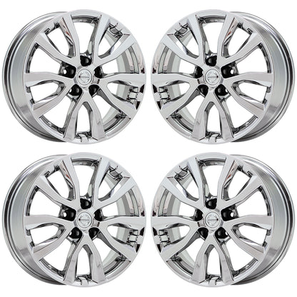 17" Nissan Rogue Bright Chrome wheels rims Factory OEM set 4 62746 EXCHANGE