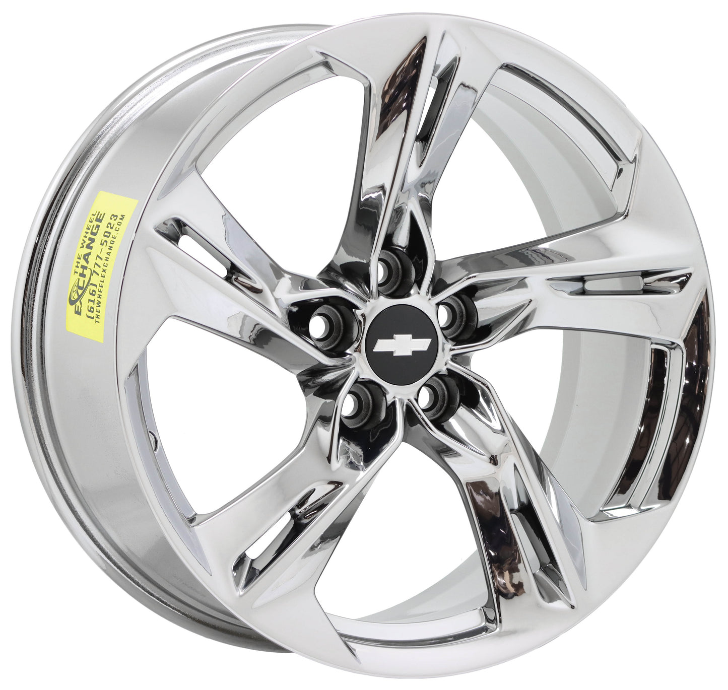 20" Chevrolet Camaro RS Bright Chrome wheels rims Factory OEM set  5874