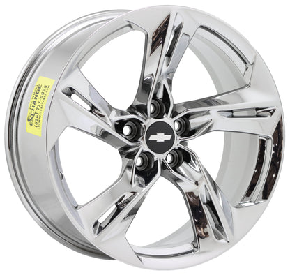 20" Chevrolet Camaro RS Bright Chrome wheels rims Factory OEM set  5874