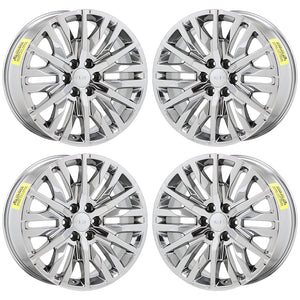 22" Cadillac Escalade PVD Chrome wheels rims Factory OEM 2019 2020 set 4 5921