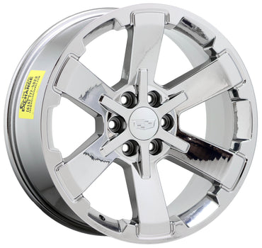 22" Escalade Silverado SIerra Bright Chrome wheels rims Factory OEM CK162 5662