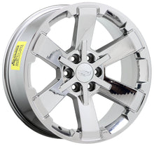 Load image into Gallery viewer, 22&quot; Escalade Silverado SIerra Bright Chrome wheels rim Factory OEM CK162 GM 5662

