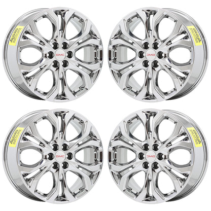 20" GMC Acadia Bright Chrome wheels rims Factory GM set 5851