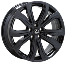 Load image into Gallery viewer, 20&quot; Lexus RX350 RX450 Black Chrome wheels rims Factory OEM set 4 74338
