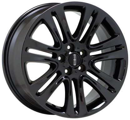 18" Lincoln MKZ Black Chrome wheels rims Factory OEM set 4 3952