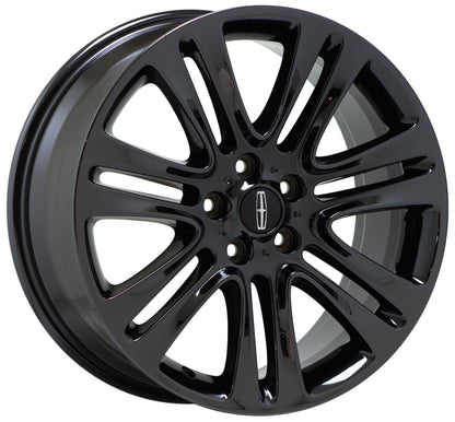 18" Lincoln MKZ Black Chrome wheels rims Factory OEM set 4 3952